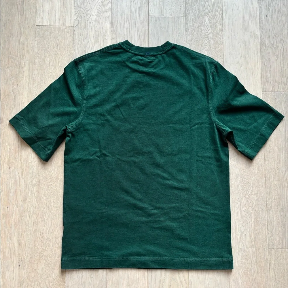 Burberry Men’s Green Cotton jersey T-shirt Size Small Oversized - Picture 4 of 6